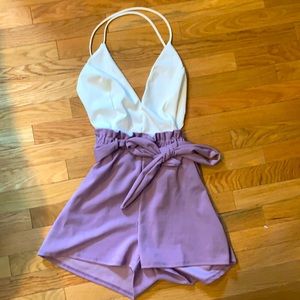 Backless, Fashionnova, romper